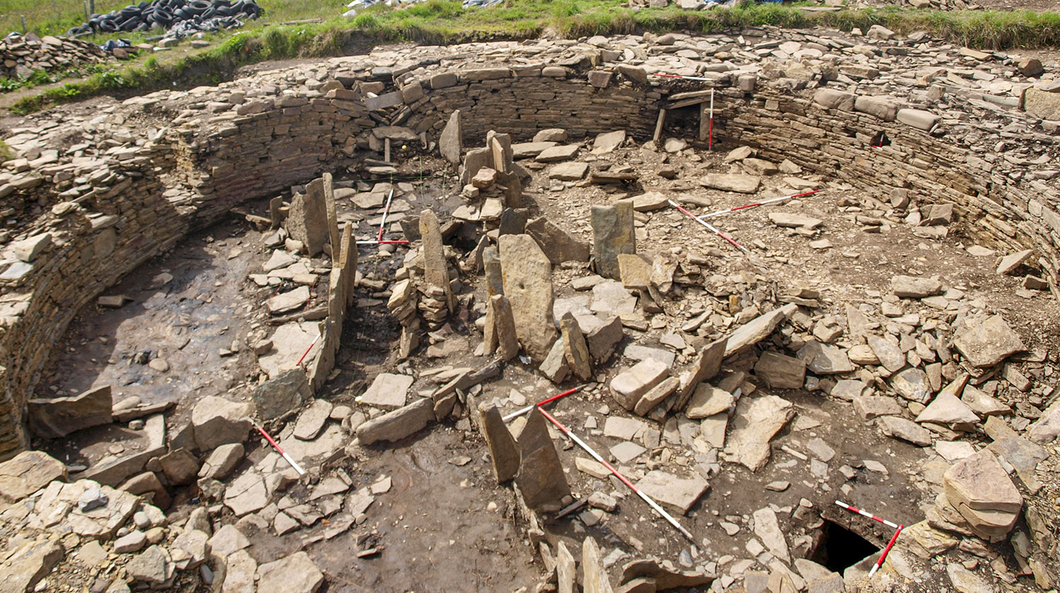Back at The Cairns in 2023 Archaeology Orkney