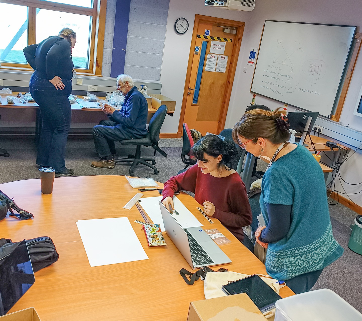 Undergraduate students Milly Wilson and Yazzy Qaqundah have been analysing the ceramic and iron assemblages from the Skaill farm excavation, Rousay.

https://archaeologyorkney.com/2026/04/02/skaill-assemblage/