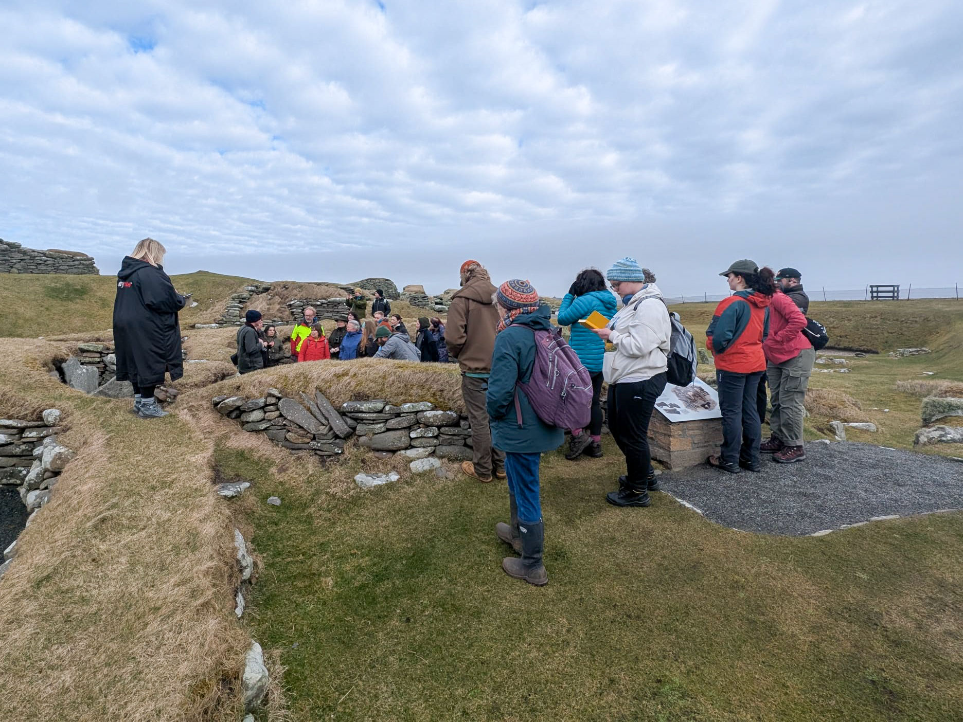 Seaster Field Exploring Shetland's archaeological delights on students' Easter field ...
