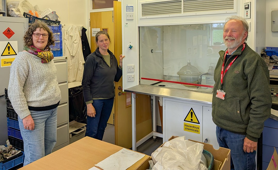 The UHI Archaeology Institute were delighted to welcome Professor Charles French,  Professor Emeritus in Geoarchaeology at University of Cambridge, last week.