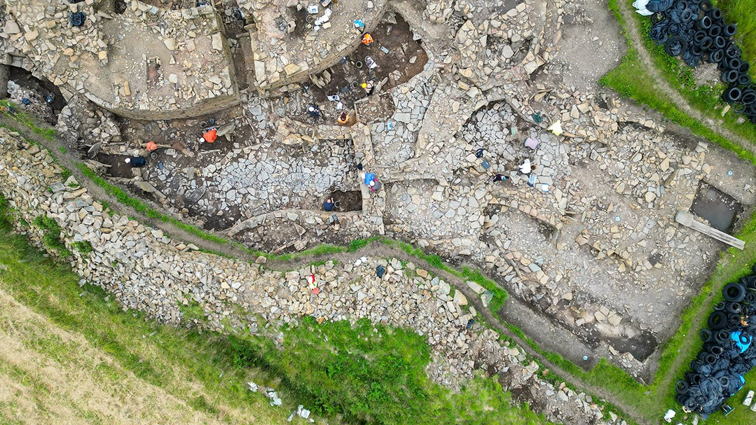 Steatite import adds to the stone lamp tally - today's excavation update from student Declan Fladstol.